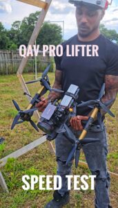 Indigo Drone - qav pro speed test